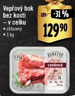 Vepřový bok bez kosti Albert