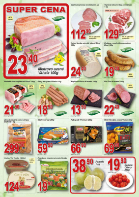 akční leták Hruška 22.11.2022-28.11.2022