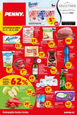 akční leták Penny Market 24.11.2022-30.11.2022