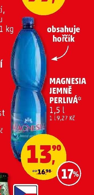 Magnesia jemně perlivá