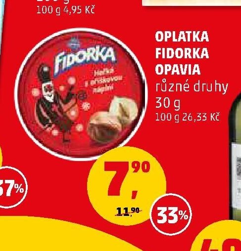 Oplatka Fidorka Opavia