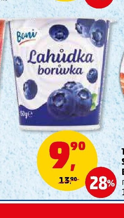 DEZERT ZE ZAKYSANÉ SMETANY BONI borůvka 150 g