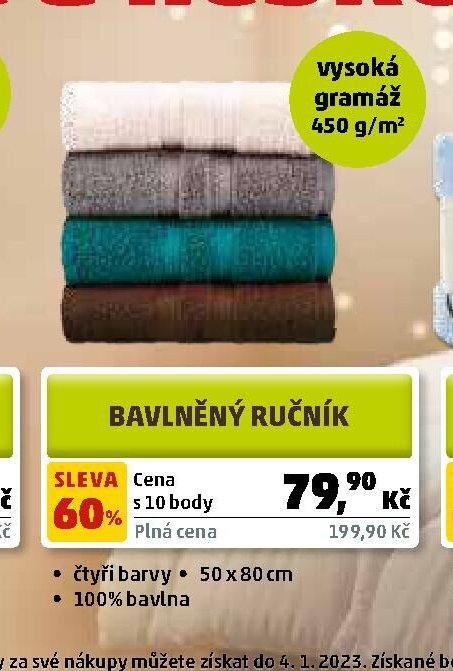 Bavlněný ručník