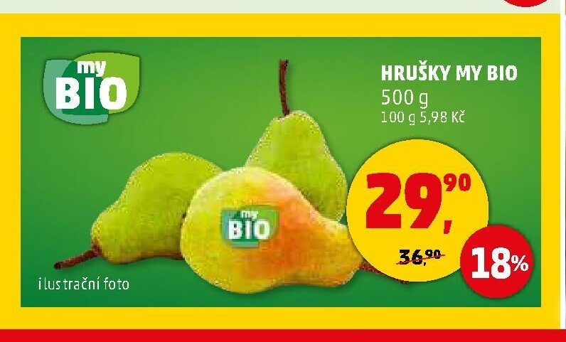 Hrušky My Bio