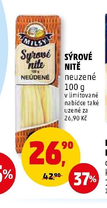Milsy Sýrové nitě neuzené