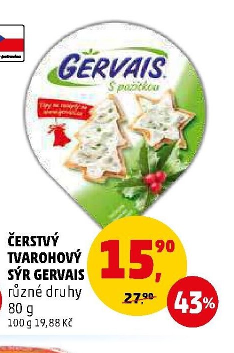 Gervais Čerstvý tvarohový sýr