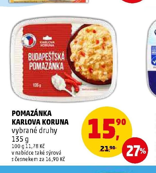 Karlova Koruna Budapešťská pomazánka