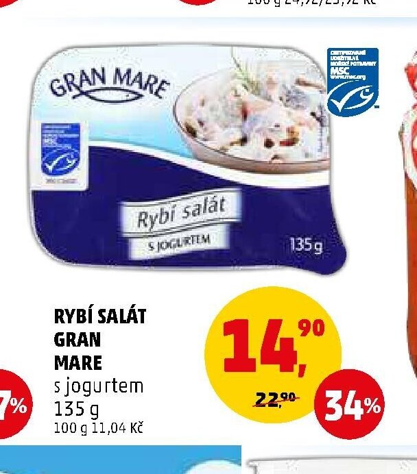 Gran Mare Rybí salát s jogurtem