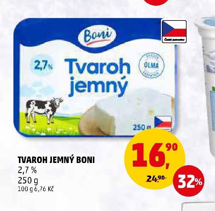 Tvaroh jemný Boni