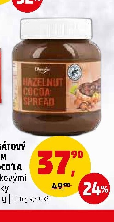 Nugátový krém Choco'la