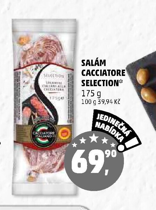 SALÁM CACCIATORE SELECTION