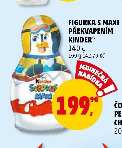 FIGURKA S MAXI PŘEKVAPENÍM KINDER