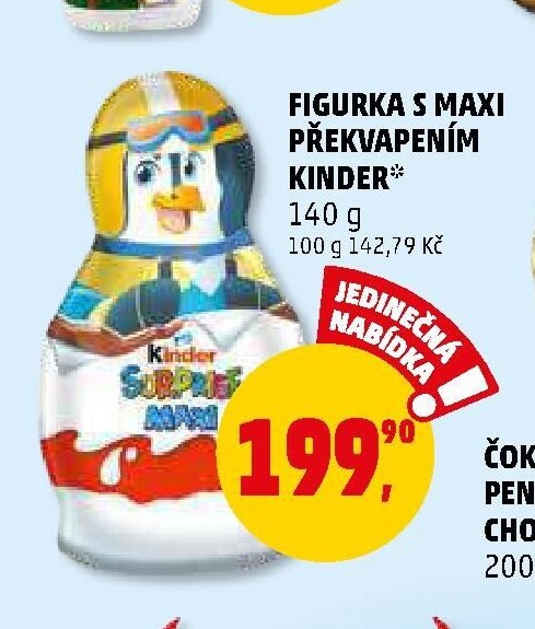 FIGURKA S MAXI PŘEKVAPENÍM KINDER