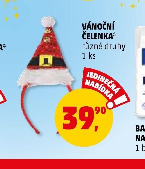 VÁNOČNÍ ČELENKA