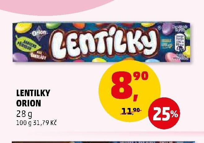 Lentilky Orion