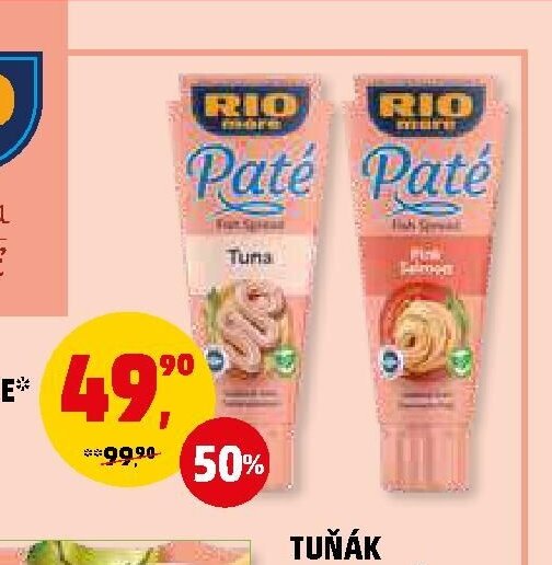 Paté krém Rio Mare
