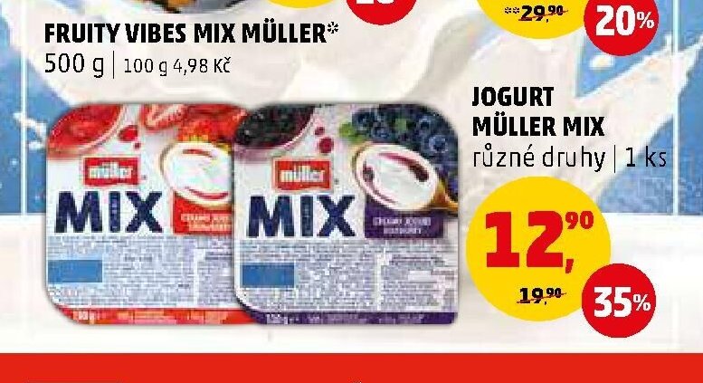 Jogurt Müller Mix