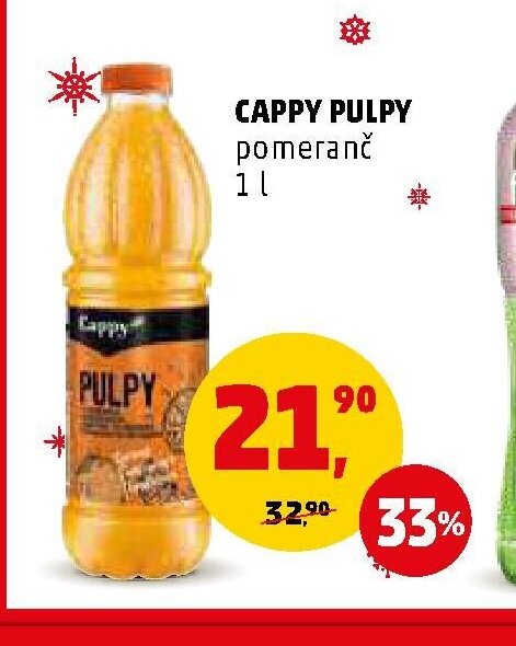 Cappy Pulpy pomeranč