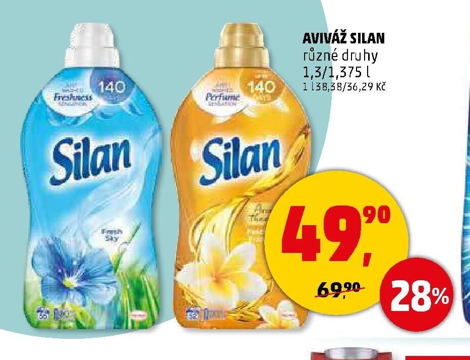 AVIVÁŽ SILAN různé druhy