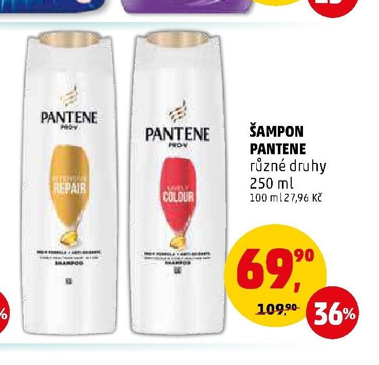ŠAMPON PANTENE různé druhy