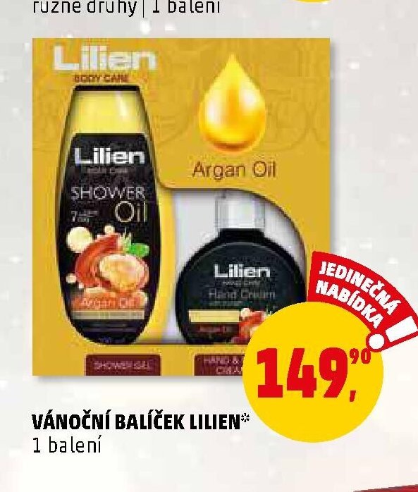VÁNOČNÍ BALÍČEK LILIEN