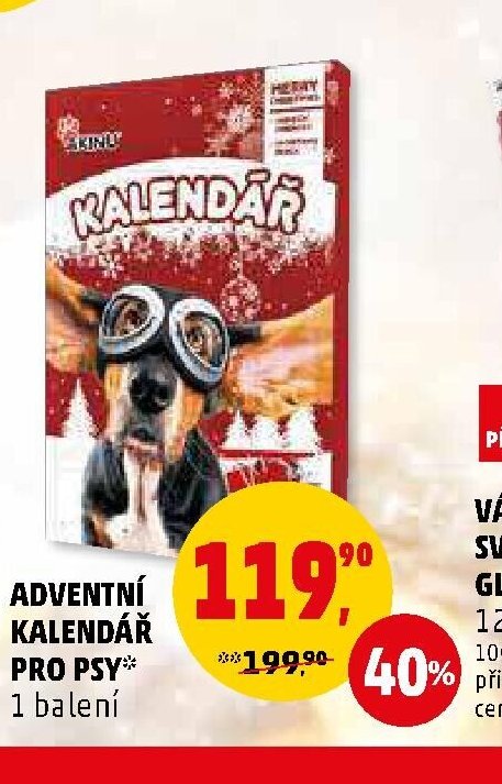 ADVENTNÍ KALENDÁŘ PRO PSY