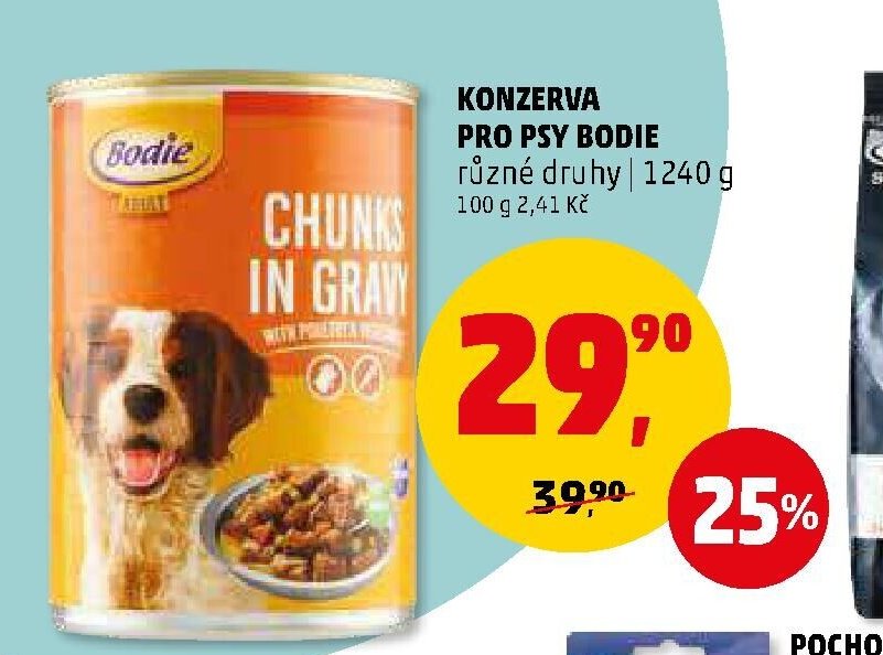 KONZERVA PRO PSY BODIE
