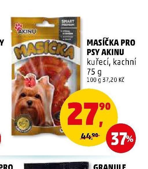 MASÍČKA PRO PSY AKINU