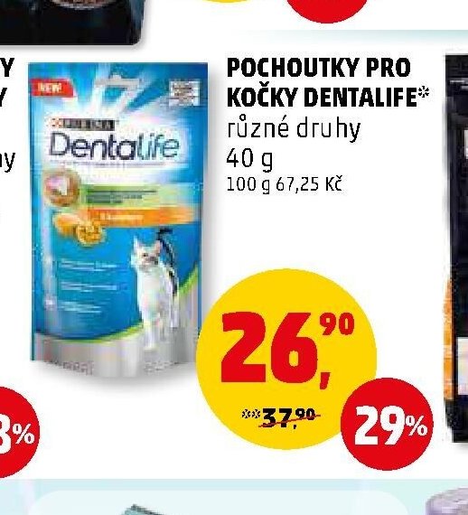 POCHOUTKY PRO KOČKY DENTALIFE