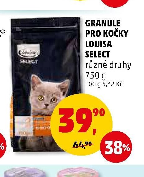 GRANULE PRO KOČKY LOUISA SELECT