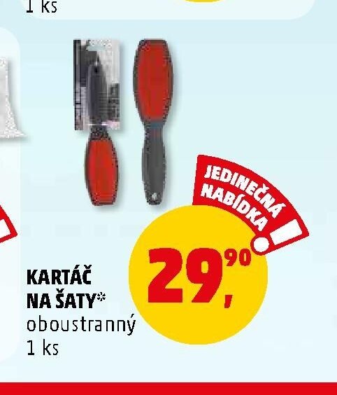 KARTÁČ NA ŠATY
