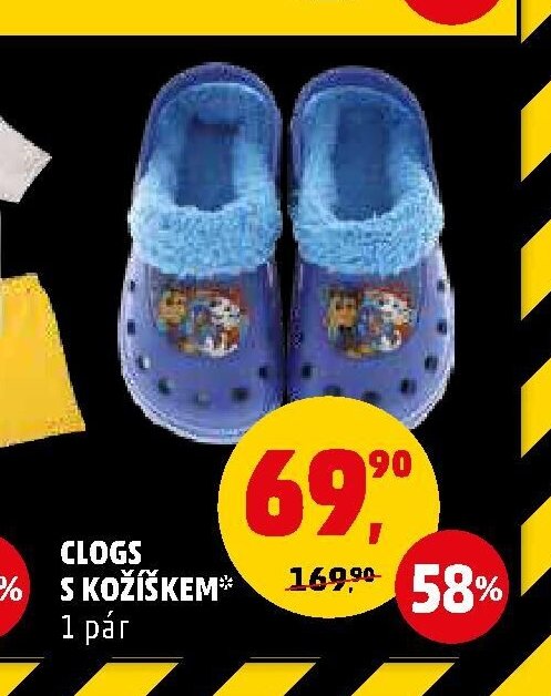 Clogs s kožíškem