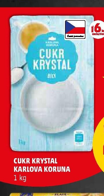 CUKR KRYSTAL KARLOVA KORUNA 1 kg