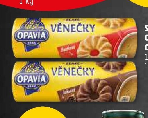 SUŠENKY ZLATÉ CLUB, VĚNEČKY OPAVIA 140/150 g