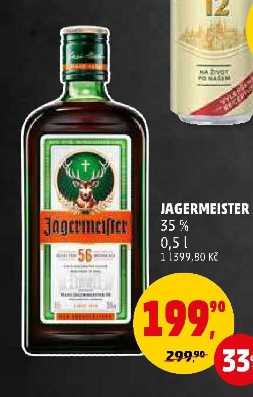 JAGERMEISTER 35 % 0,5 l