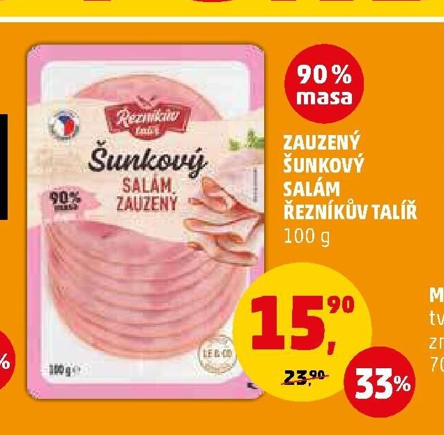 ŠUNKOVÝ SALÁM ŘEZNÍKŮV TALÍŘ