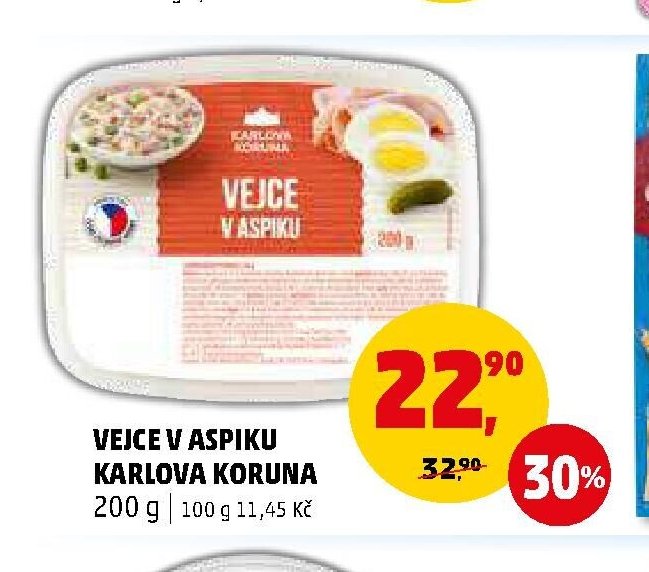 Vejce v aspiku Karlova koruna