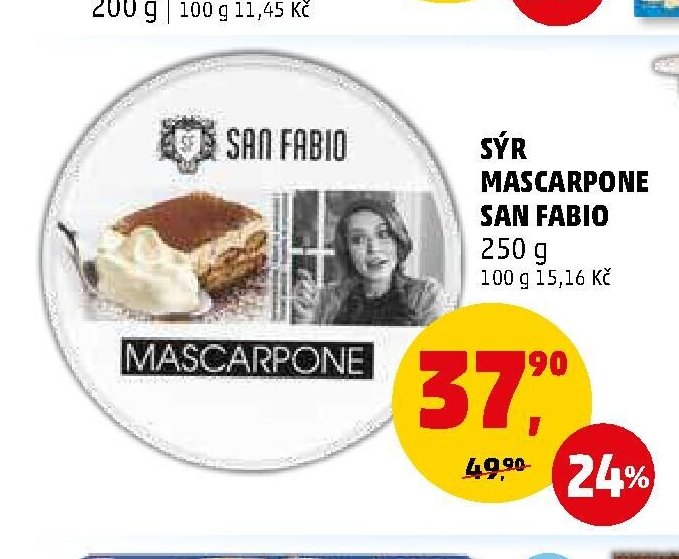 Sýr Mascarpone San Fabio