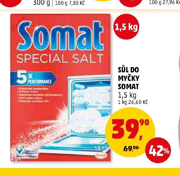 Sůl do myčky Somat
