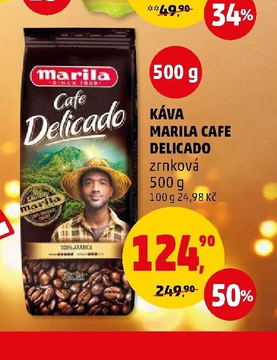 KÁVA MARILA CAFE DELICADO