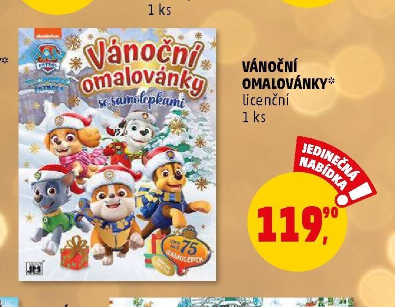 VÁNOČNÍ OMALOVÁNKY