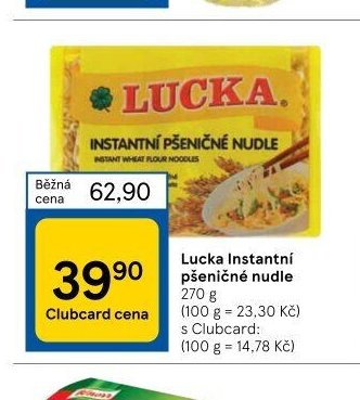 Lucka Instantní pšeničné nudle 270 g