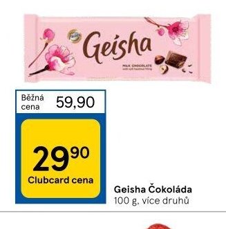 Geisha Čokoláda 100 g