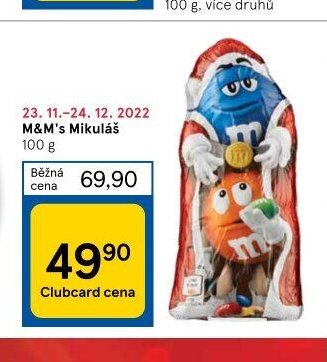 M&M's Mikuláš 100 g