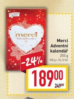 Merci Adventní kalendář
