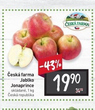 Česká farma Jablko Jonaprince