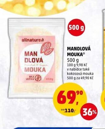 Mandlová mouka Allnature