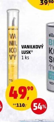 Vanilkový lusk