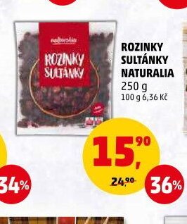 ROZINKY SULTÁNKY NATURALIA