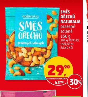 SMĚS OŘECHŮ NATURALIA